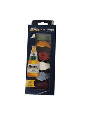 Modelo Lucha Libre Bottle Markers Set Of 6